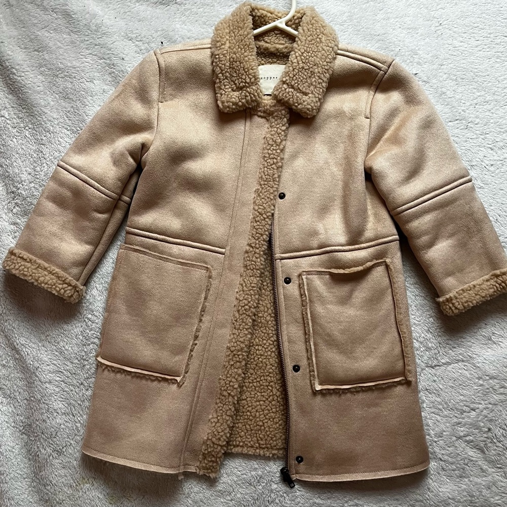 Little girls soft dress coat. In EEUC.